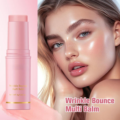 2PCS Wrinkle Multi Collagen Wand Stick-Deep Wrinkle Filler Collagen Stick for Face,Lip & Neck-Lip Balm Multi-Functional Paste Stic/K with Anti-Aging Hydration&All-Day Moisturising,Natural Ingredients