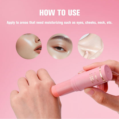 2PCS Wrinkle Multi Collagen Wand Stick-Deep Wrinkle Filler Collagen Stick for Face,Lip & Neck-Lip Balm Multi-Functional Paste Stic/K with Anti-Aging Hydration&All-Day Moisturising,Natural Ingredients